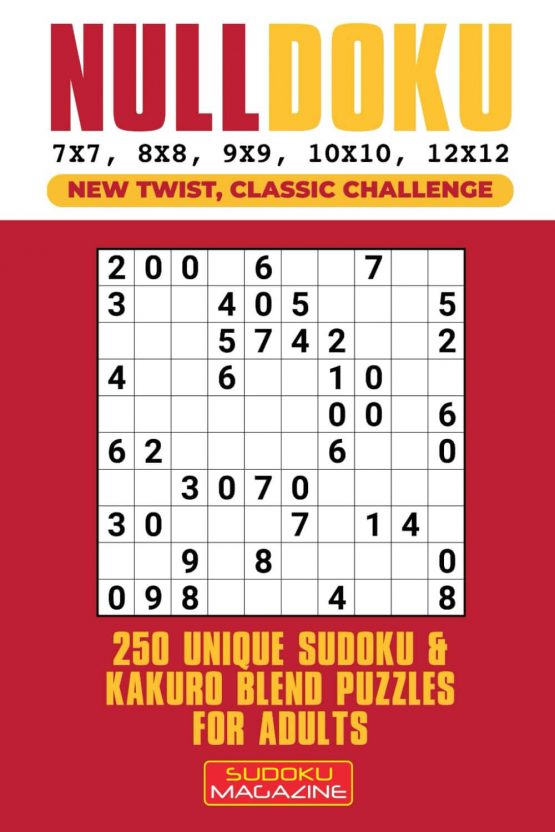 Nulldoku 250 Unique Sudoku & Kakuro Blend Puzzles for Adults 3