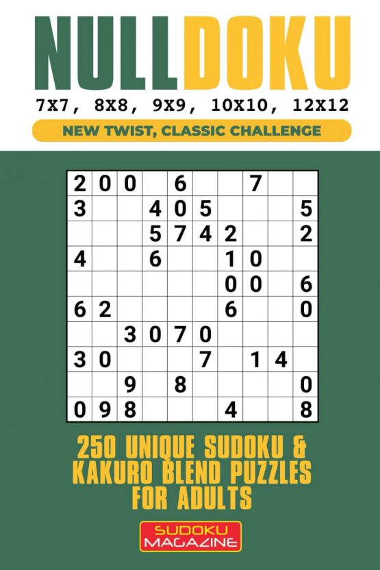 Nulldoku 250 Unique Sudoku & Kakuro Blend Puzzles for Adults 5