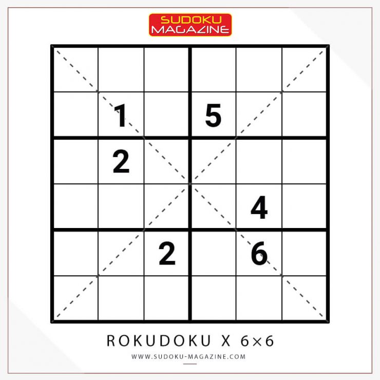 Rokudoku X 6×6