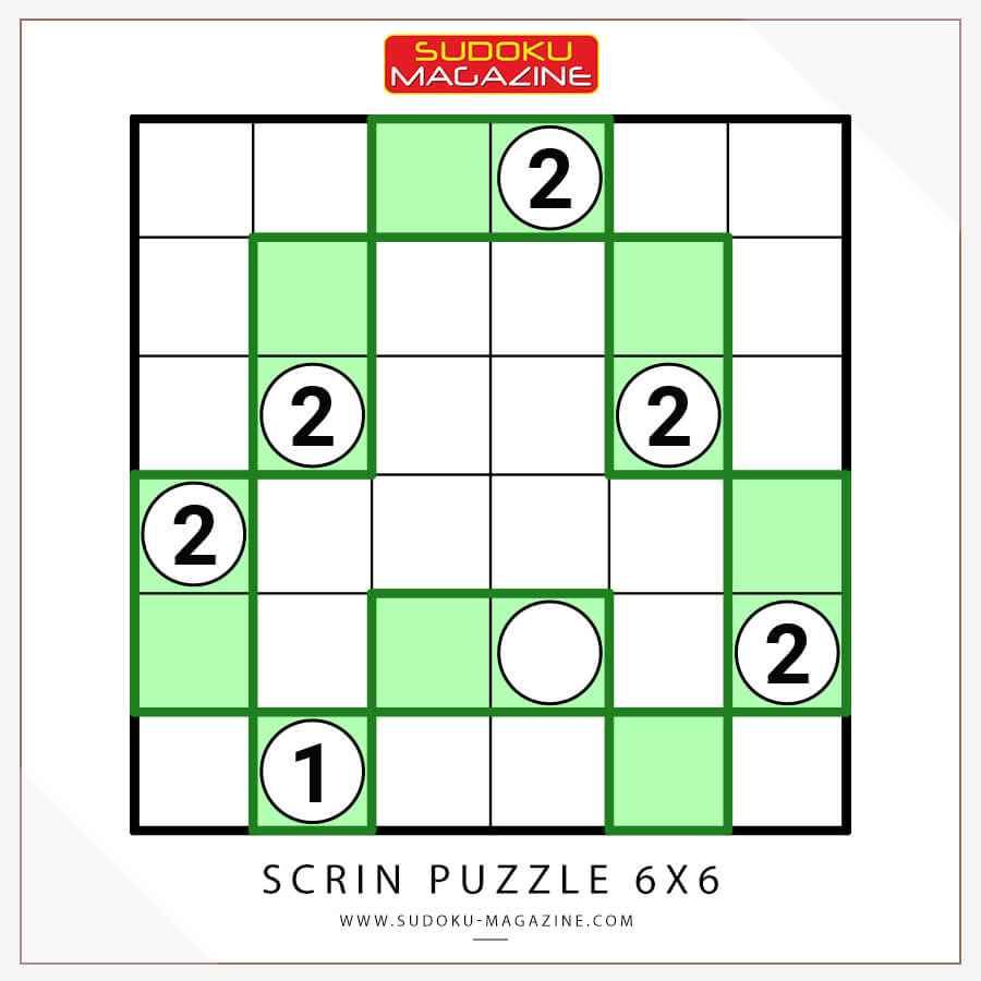 Scrin Puzzle 6x6 Solution