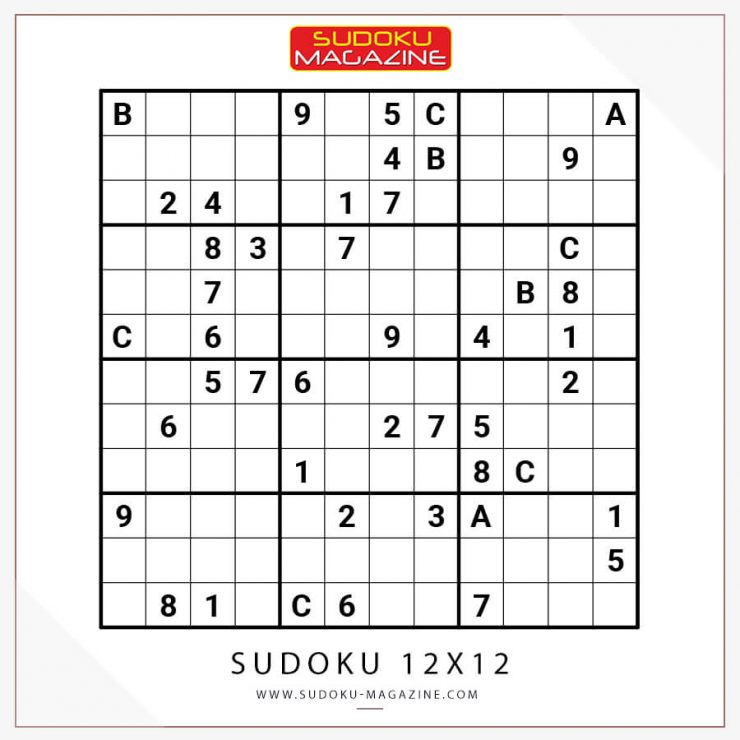 Sudoku 12x12