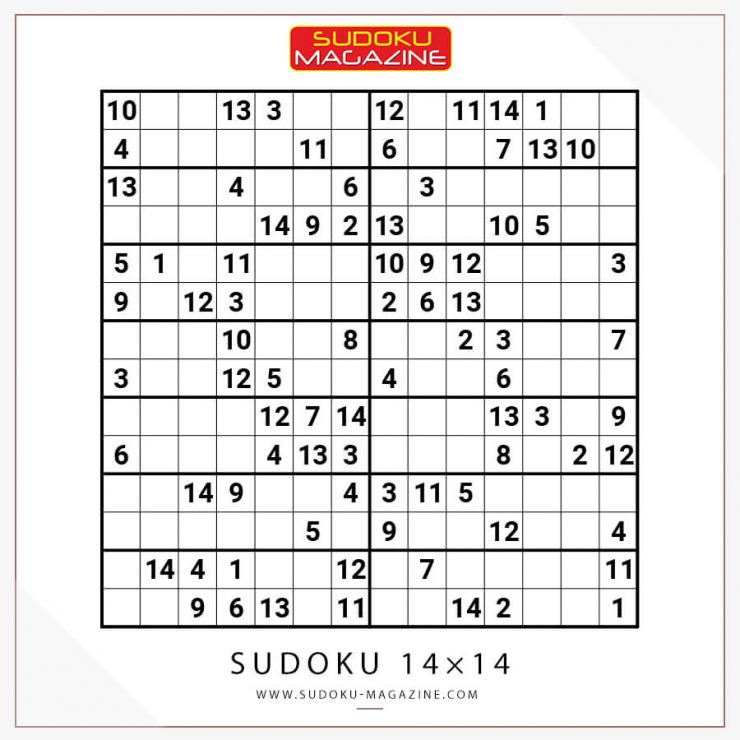 Sudoku 14x14
