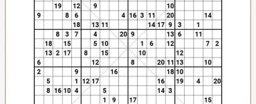 Sudoku 20x20 X