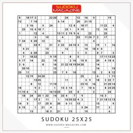 Sudoku 25x25