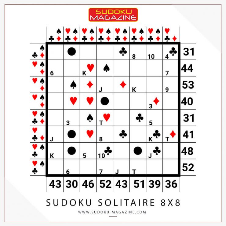 Sudoku Solitaire 8x8