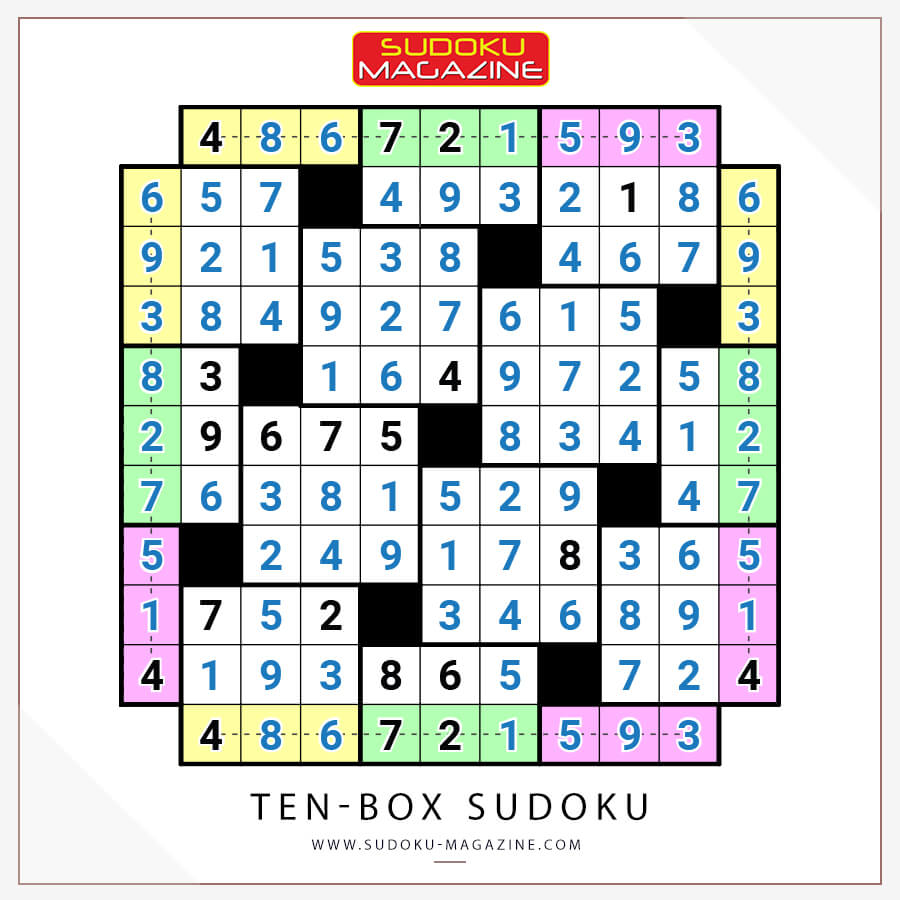 Ten-Box Sudoku Solution