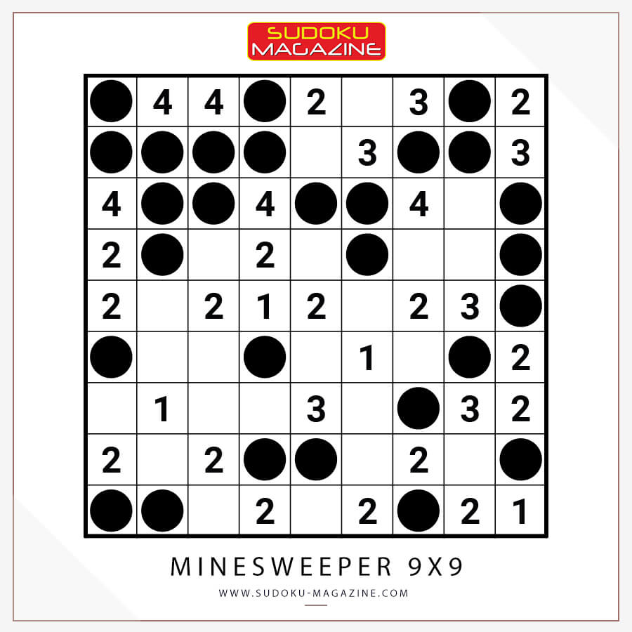 Minesweeper 9x9 Solution
