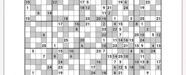 Odd–Even Sudoku 25x25