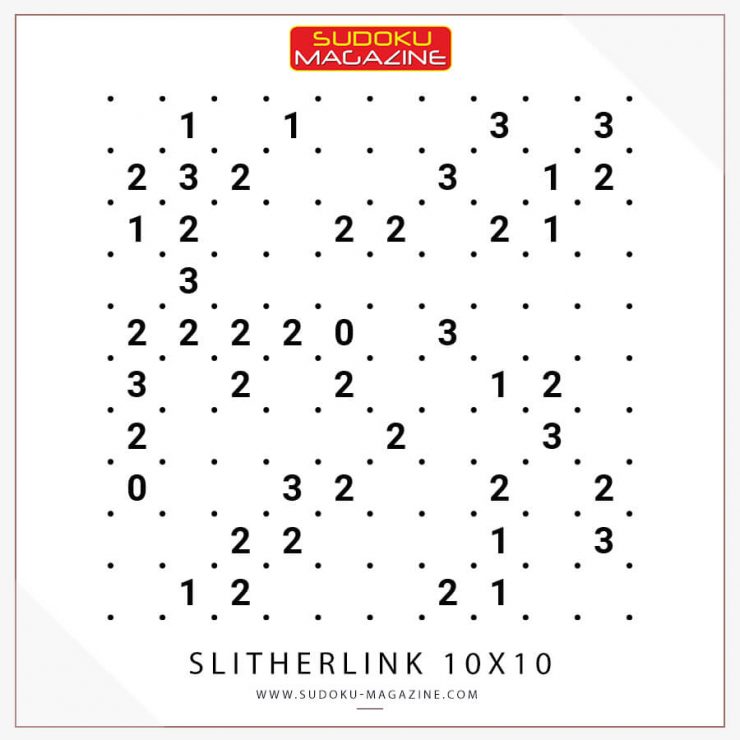 Slitherlink 10x10