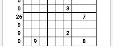 Anti-Knight Sandwich Sudoku 9×9