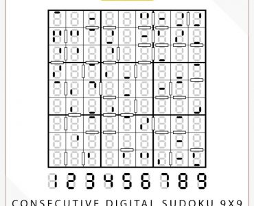 Consecutive Digital Sudoku 9x9