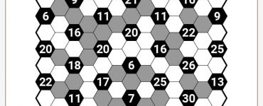 Hex Kakuro 11x13