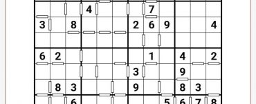 Consecutive Butterfly Sudoku 9x9