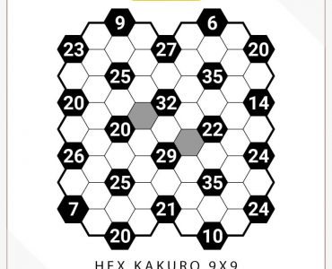Hex Kakuro 9x9