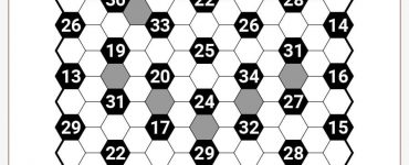 Hex Kakuro 11x13