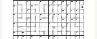 Killer Sudoku 16x16