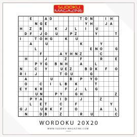 Wordoku 20x20
