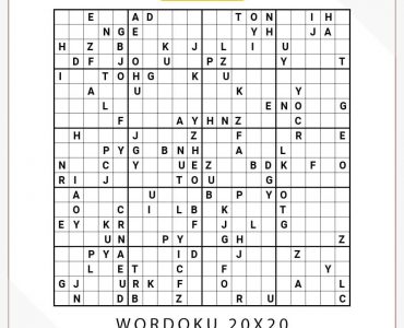 Wordoku 20x20