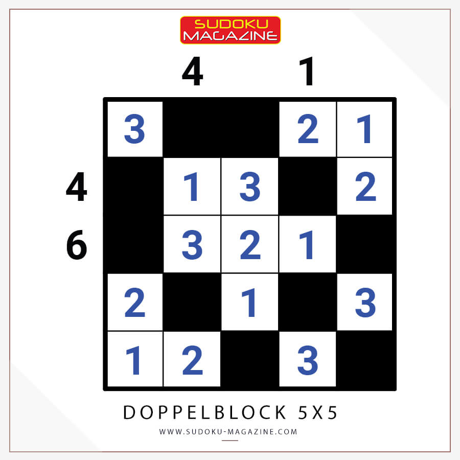 Doppelblock 5x5 Solution