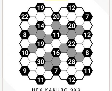 Hex Kakuro 9x9