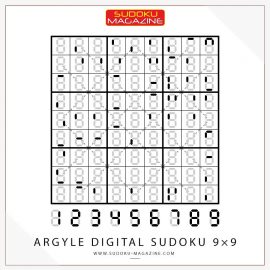 Argyle Digital Sudoku 9×9