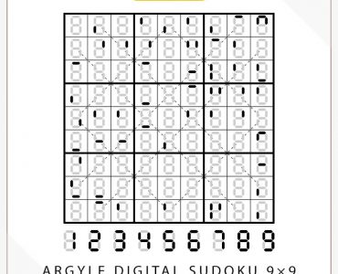 Argyle Digital Sudoku 9×9