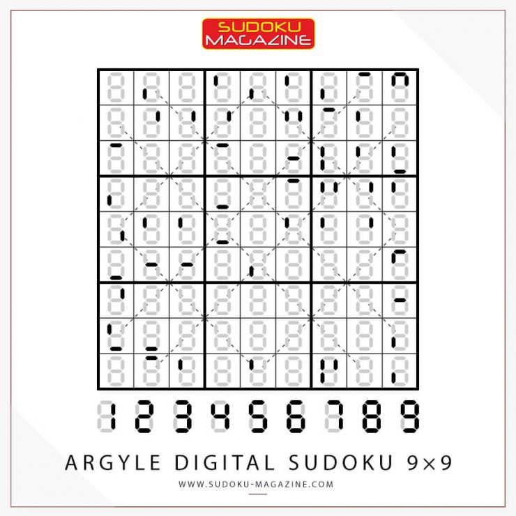 Argyle Digital Sudoku 9×9