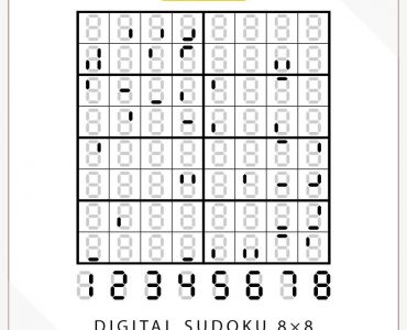 Digital Sudoku 8x8 (0320)